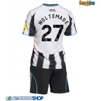 Maglie da calcio Newcastle United Nick Woltemade #27 Prima Maglia Bambino 2025-26 Manica Corta + Pantaloni corti)